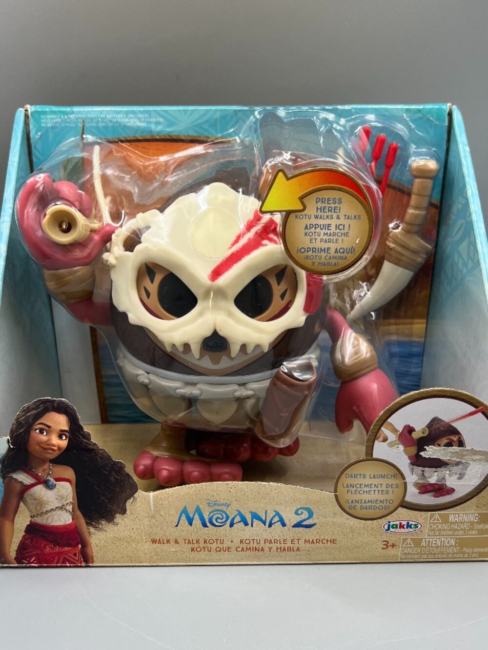 Moana 2 Walk Talk Kotu Figure Jakks Pacific Disney Moana New In Box Sealed Toy
